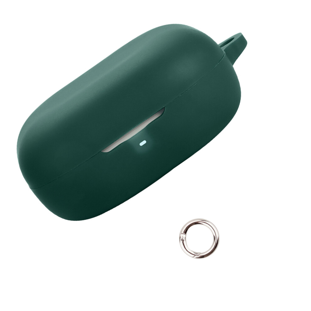 Flexible Earbud Protective Case Shockproof Shell- Dark/Green 7709000226382