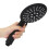 Κομψό ακροφύσιο ντους, προσαρμοσμένο αναζωογονητικό ακροφύσιο ντους, εργονομική 8