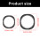 Watch Housing Case Protector Frame Bumper Cover for-Clear 40mm 3
