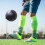 Leuchtender reflektierender Fußball, leuchtender 10