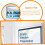 Projector Screen Wall Mount Bracket with Ceiling Hook, Adjustable Heavy Duty Universal Fit 4