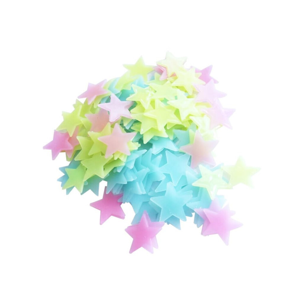 Glow In The Star Stickers 200Pcs Luminous Dots For Kids Room Wall Ceiling Decor Dark
