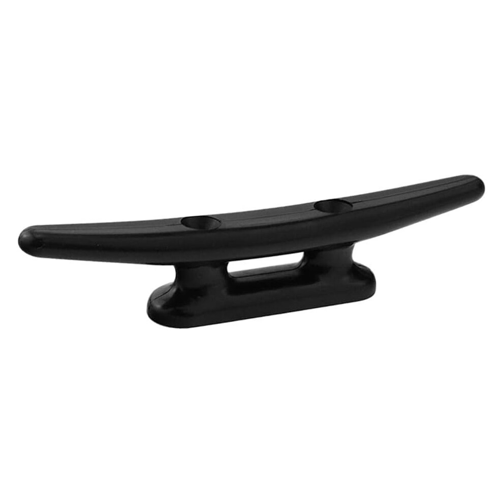 Professional Grade Open-Based Cleats For Yachts, Compact Cleat Helps Keep Ropes Safe And Organized, Durable High Impact Black Nylon Cleat For Inflatab 9554910063569