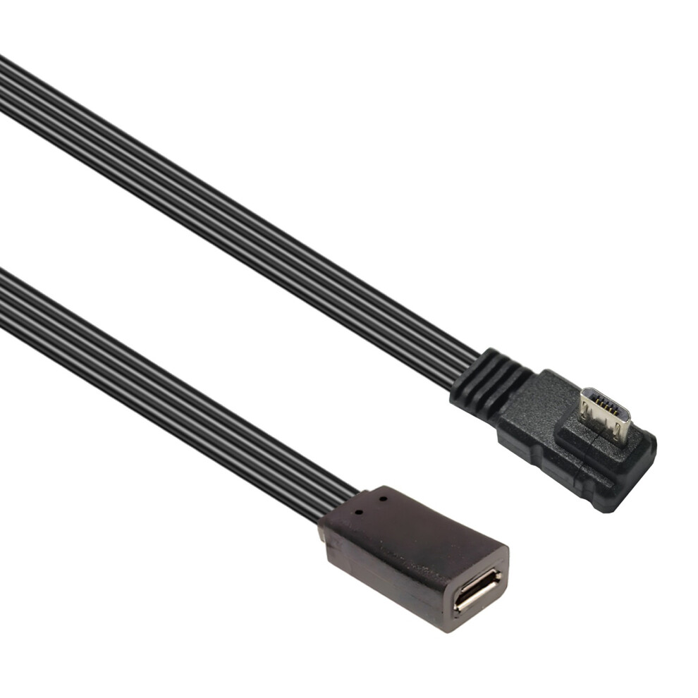 Right Angle Microed Usb Male To Female-10Cm V8le To V8f 7709000225873