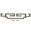 Vintage μινιμαλιστικά τραβηχτά ντουλαπιού, ανθεκτικό αντίκα ορειχάλκινο υλικό για 1