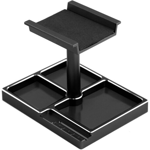 Professional Metal Remote Car Work Stand 360 Degree-black
