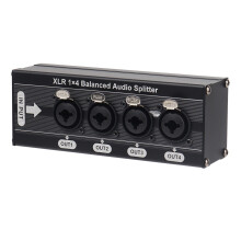Professional Sound Splitter 1 In 4 Out Electrical Isolation