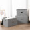 Foldable Linen Fabric Closet Storage Box, Space Saving Eco-Friendly Nonwoven Lining Organizer for Wardrobe Classification, Foldable Storage Box Keeps 1