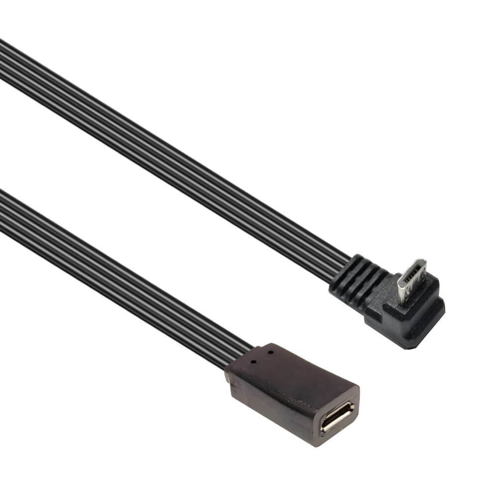 Flat Flexible Microed Usb Extension Charging-0.3M V8do To V8f 7709000226184