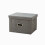 Foldable Linen Fabric Closet Storage Box, Space Saving Eco-Friendly Nonwoven Lining Organizer for Wardrobe Classification, Foldable Storage Box Keeps 2