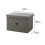 Foldable Linen Fabric Closet Storage Box, Space Saving Eco-Friendly Nonwoven Lining Organizer for Wardrobe Classification, Foldable Storage Box Keeps 7
