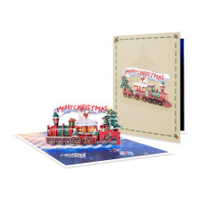 Christmas Greeting Cards with Envelopes Handmade Holiday Card Set for Kids Adults Winter