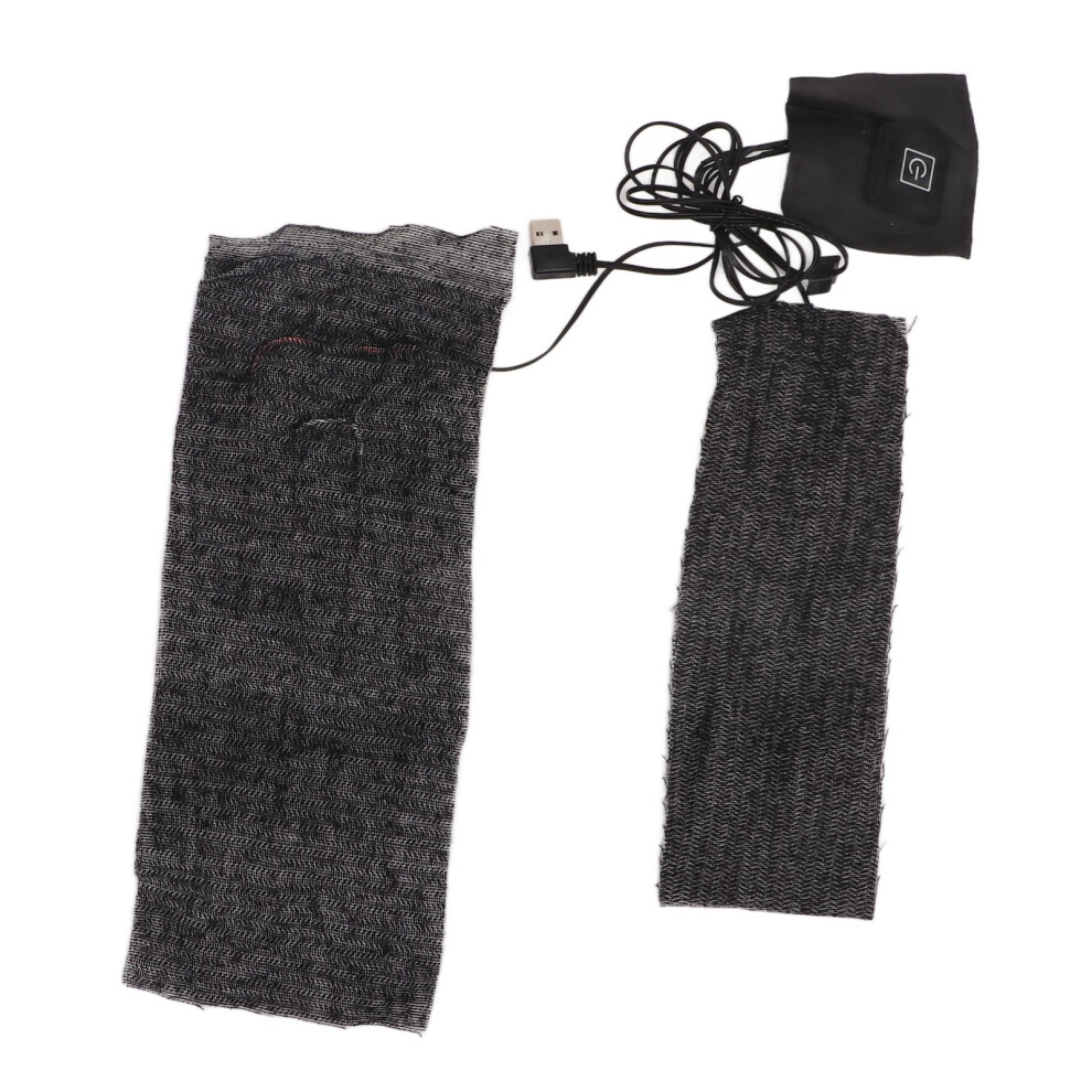 Body Warming Heating Pad For Skiing Cycling Carbon Fiber USB Heat Mat With Fast Heating And Energy Efficient Design Compatible With Winter Vests Jacke