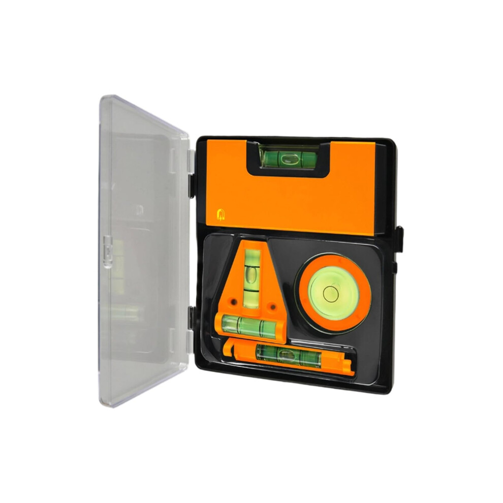Pocket Level With Magnetic Base, Accuracy Mini Spirit Level Tool For Tight Spaces 9119770405777