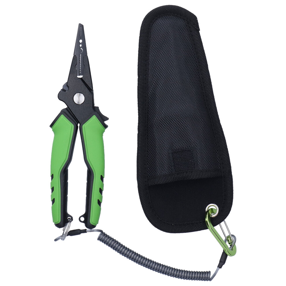 Ergonomic Design Gripping Tools, Stainless Steel Fishing Pliers, Rubber Handle Ensures A Firm And Non-Slip Grip Even In Wet Conditions, Suitable For B 9088816877345