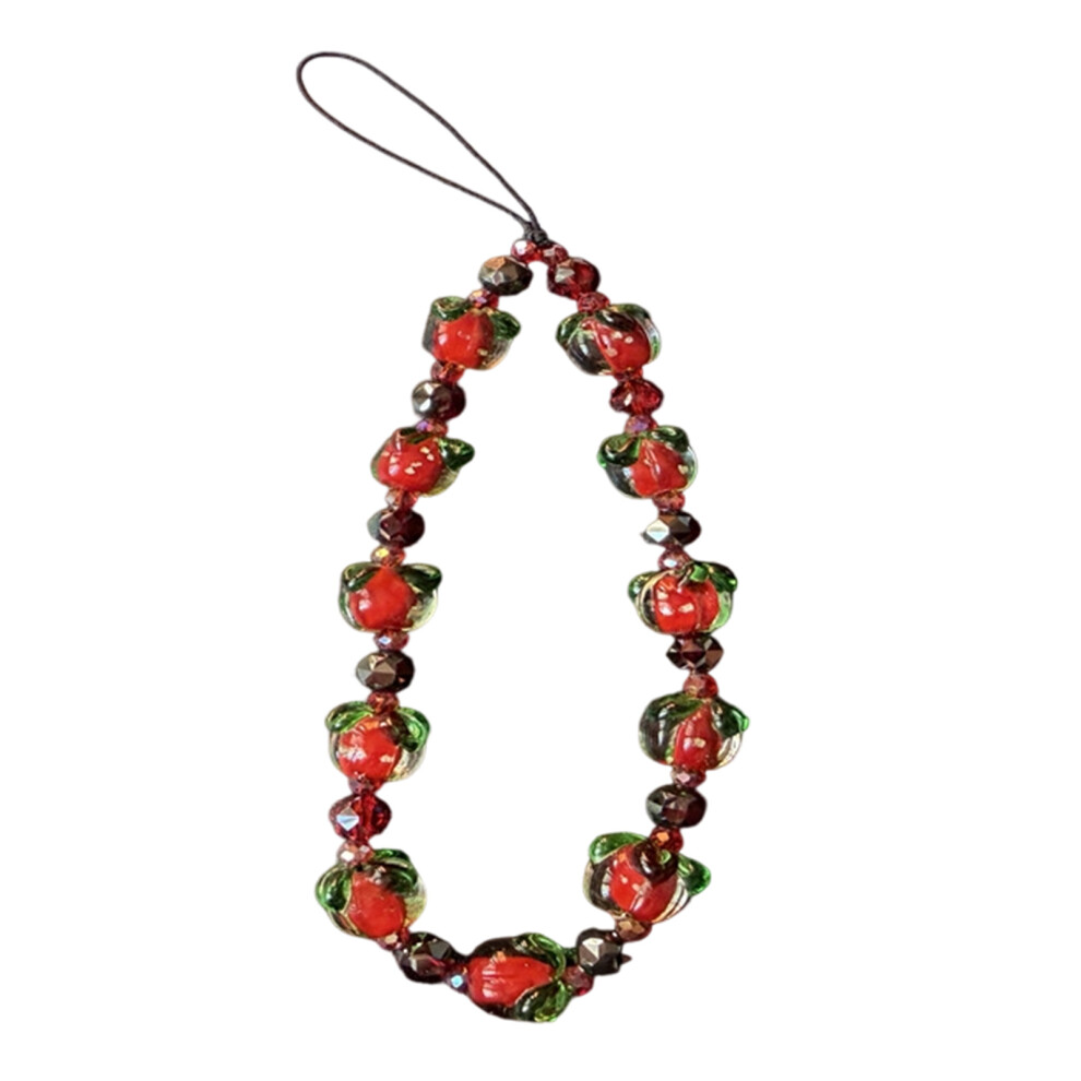 Pvc Mobile Strap Lanyard Bright Color Easy Attach Feature Red 7704000451857