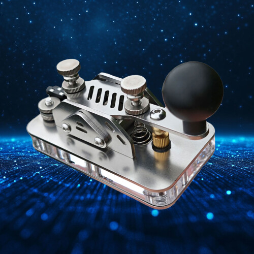 Beginner Friendly Morse Code Telegraph Key-Analog sound and lig 2