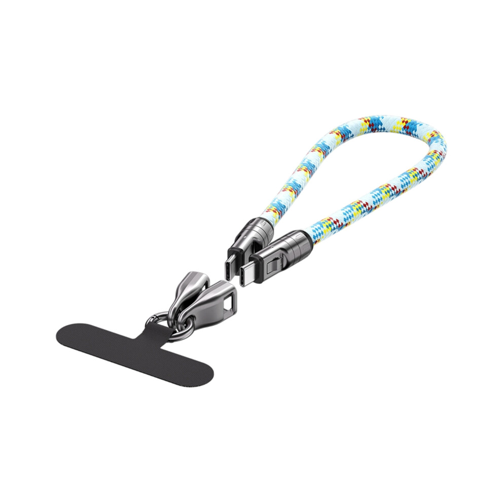Double End Type C Cable, Detachable Clip Phone Lanyard-1 1Pcs 7704000451369