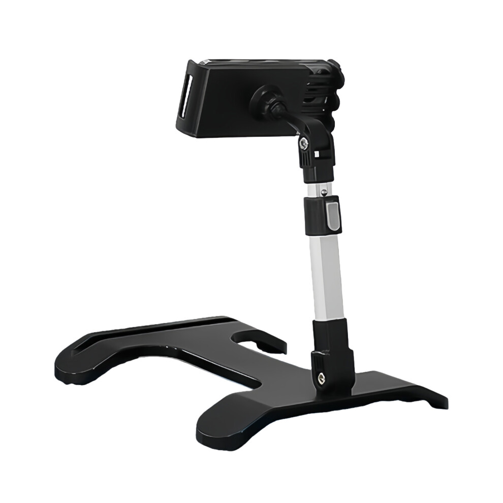 Adjustable Sturdy Tablet Holder With 360 Degree Rotation- Black 7704000452304