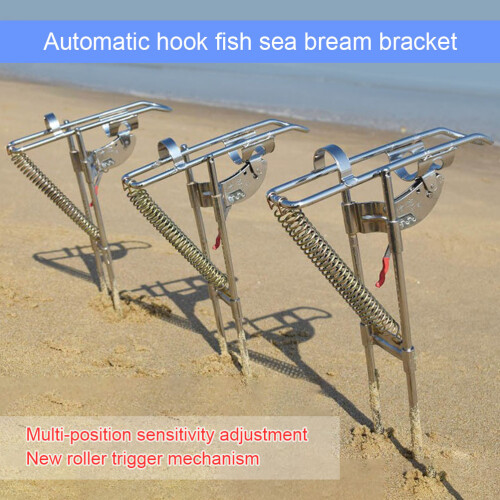Κομψό Angler's Aid, Αυτόματη βάση καλαμιού ψαρέματος με ελατήριο από ανοξείδωτο 2
