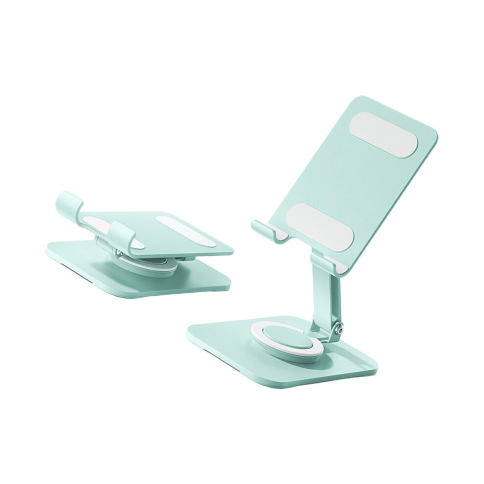 Foldable Tablet Phone Stand With Double Height Adjustment- Green 7704000454285