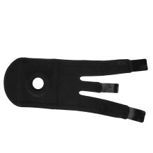 Ginocchiera di supporto con tessuto elasticizzato in quattro direzioni e supporto regolabile, perfetta per l'uso quotidiano. Materiale traspirante