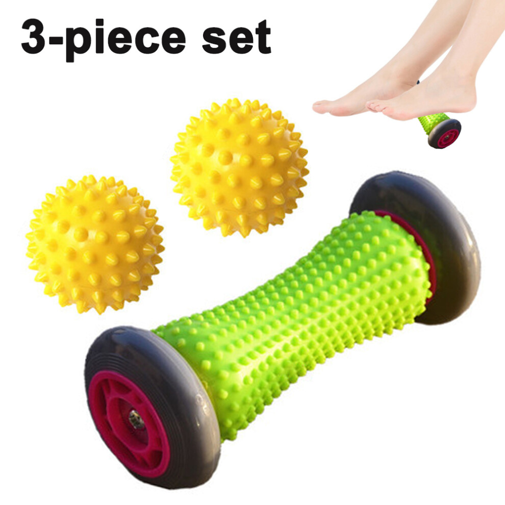 Spiky Ball Therapy Set: Ergonomic Design & Portable Foot Massagers, For Muscle Recovery