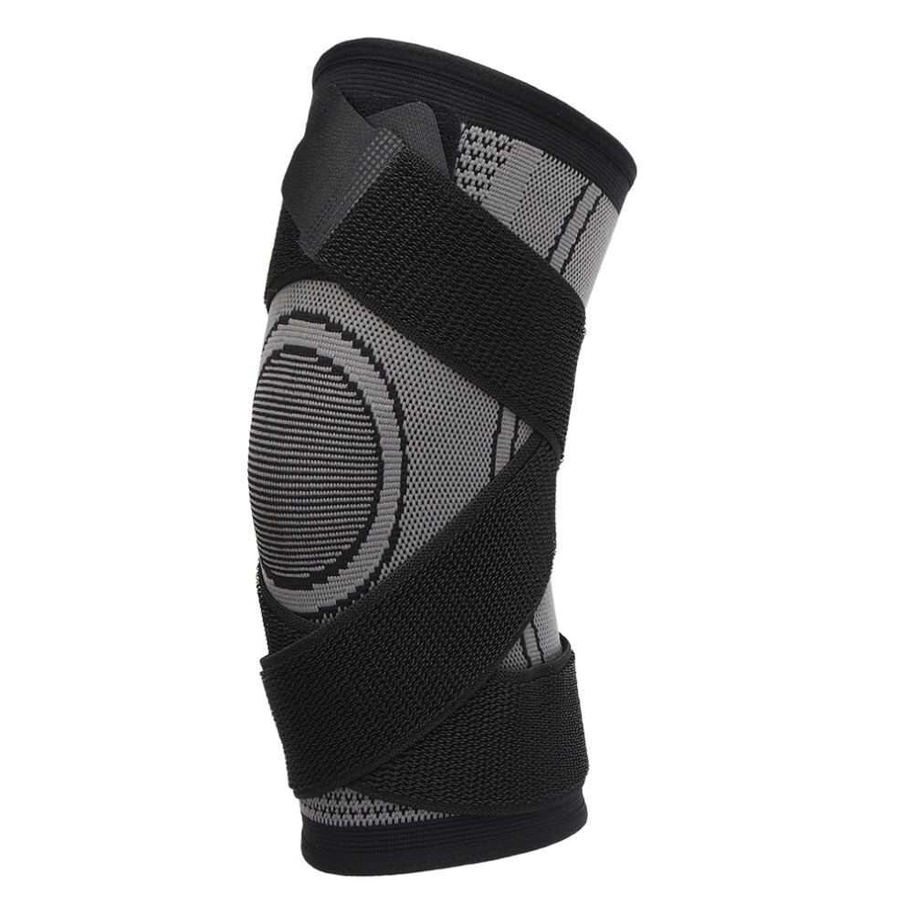 Knee Support Brace for Arthritis Pain Relief, Compression Design with Moisture Wicking Fabric Adjustable Straps and Optimal Mobility for Sports Runnin