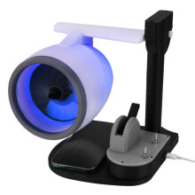 Kantoorslaapkamer Desktopventilator met-Blauwlichtmodel