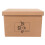 Keepsake Storage Box Water Resistant Folding Design Elegant Decorative Organizer Sturdy Stackable Structure Premium Quality Material Thoughtful Gift F 6