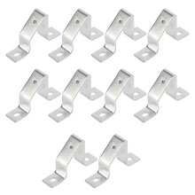 Collier de serrage en acier inoxydable pour disjoncteur 3P, support de connecteur en U, support de montage universel pour installations