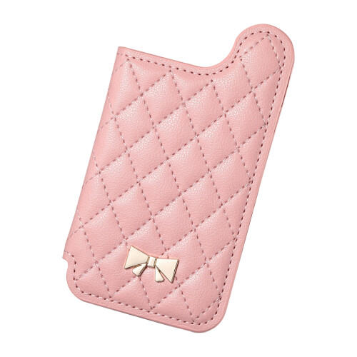 Moderne flip-top smartphone-kaarthouder, inclusief-Roze