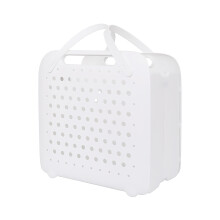 Organisateur de linge portable, panier à linge pliable mural avec poignées souples et grande capacité de rangement respirante.
