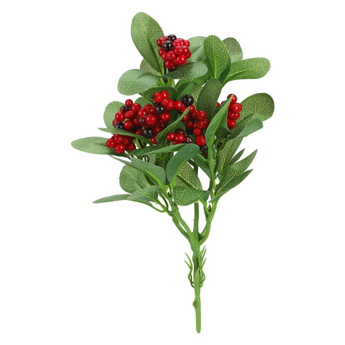 Κόκκινα μούρα, τεχνητά φρούτα, διακοσμητικά για γάμους και πάρτι, εύκαμπτα 1
