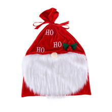 Diseño único para la alegría navideña, bolsas navideñas grandes de lona más gruesa con nombres personalizados, bolsas de Papá Noel resistentes