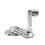 17mm Universal Ball Joint Phone Mount With Adhesive Base-Silver 1