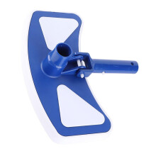 Pool Vacuum Head Half Moon with Bristles for Inground and Above Ground Pools Strong Suction