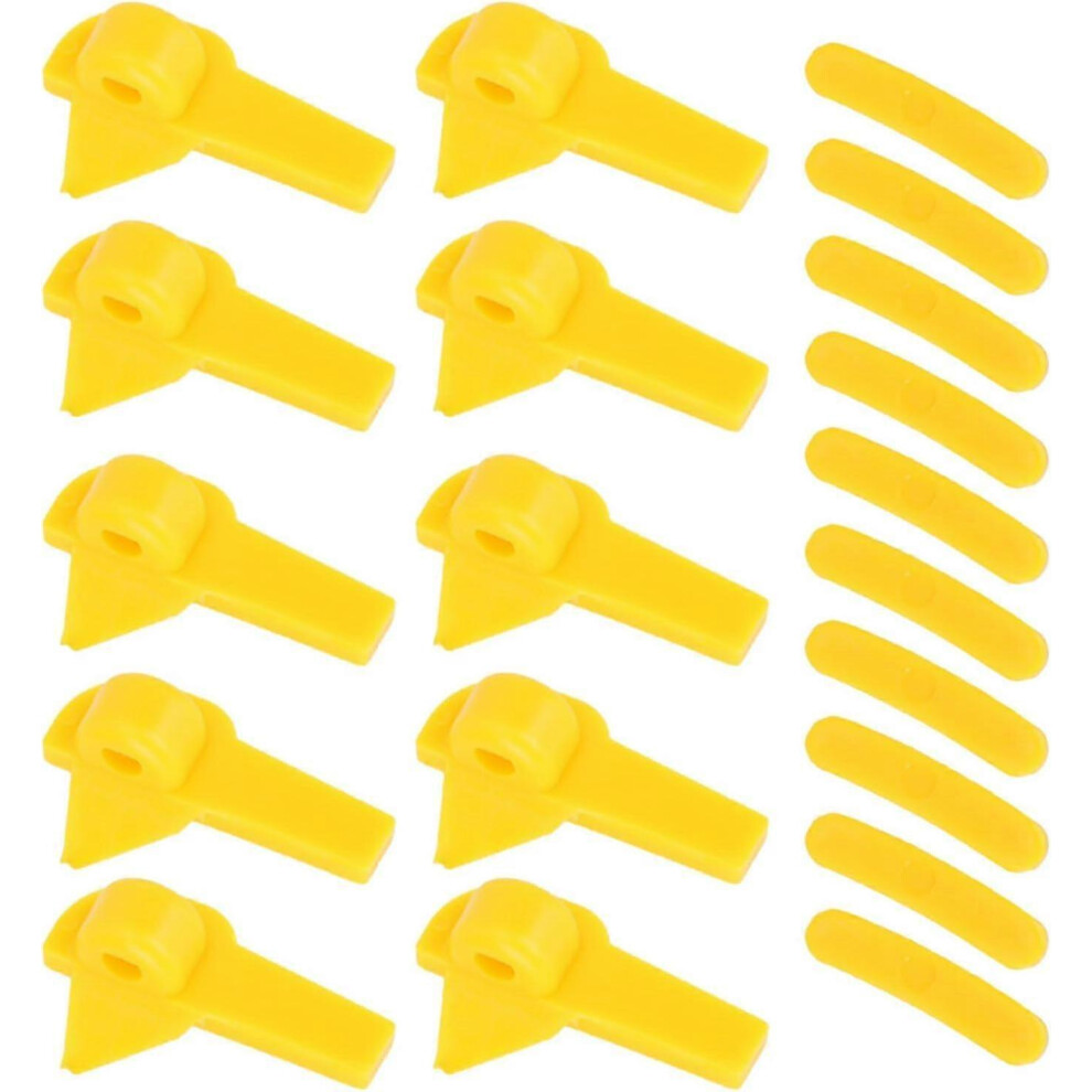 Tire Changer Protector, 20Pcs Tyre Changer Mount Demount Head Duck Insert Rim Protector 6935161355437