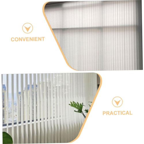 3pcs Vertical Blind Replacement Slats for Windows and Doors, Durable AntiRust Easy Installation 1