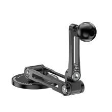 Adaptateur de support de téléphone à Base adhésive, Joint à-Noir