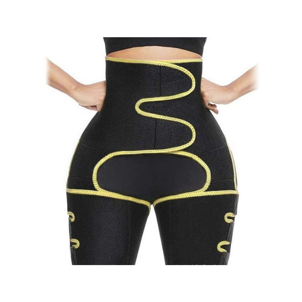 Butt Lifter for Women, Body Shaper with Lumbar Support and Thigh Trimmer Waist Trainer Sweat Band, Abdominal Compression Enhances High Waist Design an