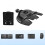 Auto-CD-Slot, Telefonhalterung, einfache, werkzeuglose 5