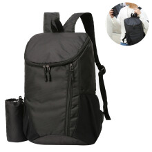 Wasserabweisender, ultraleichter Wanderrucksack für Outdoor-Fans, mit verstärkten Reißverschlüssen und faltbarem Design, 20 l, Orange