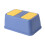 Step Stool with AntiSlip Base for Kitchen Bathroom and Office Chair Use Blue Footstool 1pc 1