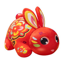 Paashaas pluche speelgoed, decoratieve knuffeldieren voor kinderen, grote zachte knuffelkonijnpop, ideaal nieuwjaarscadeau met feestelijke sfeer en