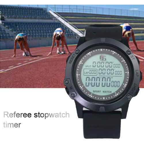 Memory Recall Function Stopwatch for Performance Analysis, Split Time and Lap Time Review with Fastest Slowest Average Calculation, Multifunction Stop 1