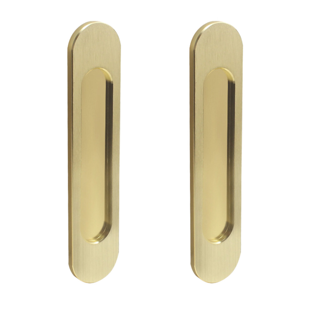 Flush Mount Door Pulls, Innovative Concealed Screws Design Ensuring A Clean Look, Perfect For Sliding Doors And Cabinets 9554910088494