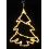 Christmas Magic Illuminated, Battery Powered Warm White LED Window Decor, Timer Function For Enchanting Indoor Scenes, Adjustable Height With Suction 1