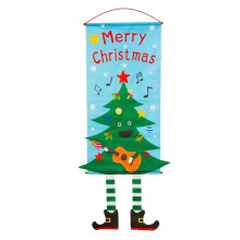 Enfeite de árvore de Natal, reutilizável ano após ano, adiciona um toque de alegria à decoração da sua festa de Natal, perfeito para decorar
