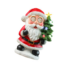 Boîte à musique LED lumineuse, Figurine de noël, boîte à-UN